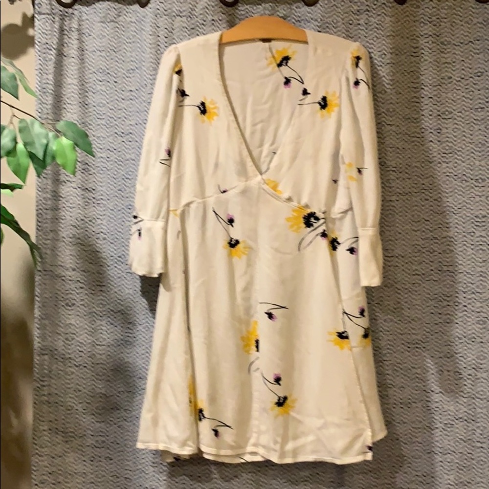 Free people sunflower dress woman’s medium